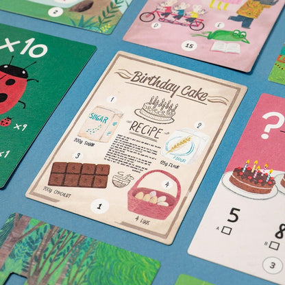 Rätsel-Puzzle „THE MYSTERIOUS CASE OF THE BIRTHDAY CAKE" ab 5 Jahren