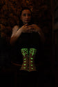 Halloween Kindersocken von My Day My Dream. Das Spinnennetz und die Spinnen leuchten im Dunkeln. 