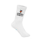 Socken von My Day My Dream. Mit der Aufschrift Aperol Spritz und einem gefüllten Cocktailglas.