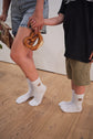 Socken für Kinder von My Day My Dream. Mit aufgestickter Brezel.