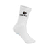 Socken von My Day My Dream. Mit der Aufschrift COFFEE und einer Tasse mit Kaffee gefüllt.