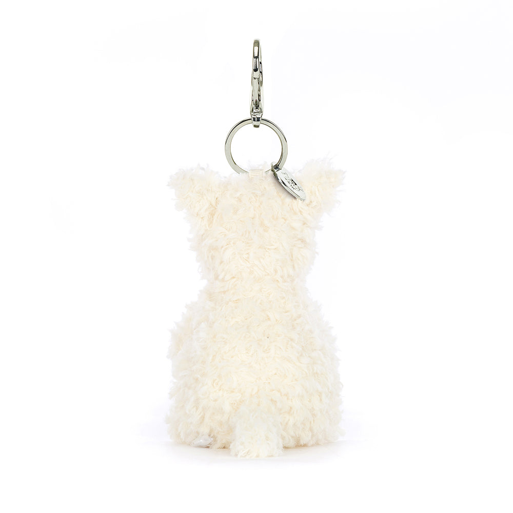 Rückansicht Munro Scotty Dog Bag Charm von Jellycat.