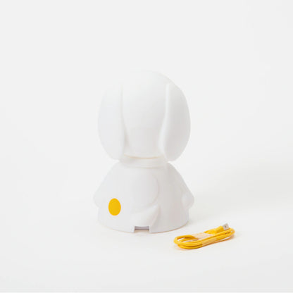 Snoopy First Light Lampe von Mr Maria, weißes Silikon, dimmbares Nachtlicht, kabellos, gemütliche Lampe für Kinderzimmer und Zuhause