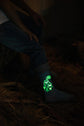 Halloween Kindersocken von My Day My Dream. Geist Boo leuchtet im Dunkeln. 
