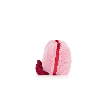 Jellycat Amuseables Colette Heart Macaron Kuscheltier mit Herz, ideales Geschenk zum Valentinstag