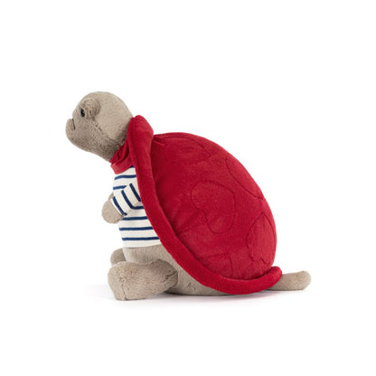 Jellycat Timmy Turtle mit Romantic Outfit,Valentinstag-Plüschtier