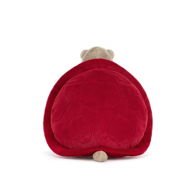 Jellycat Timmy Turtle mit Romantic Outfit,Valentinstag-Plüschtier