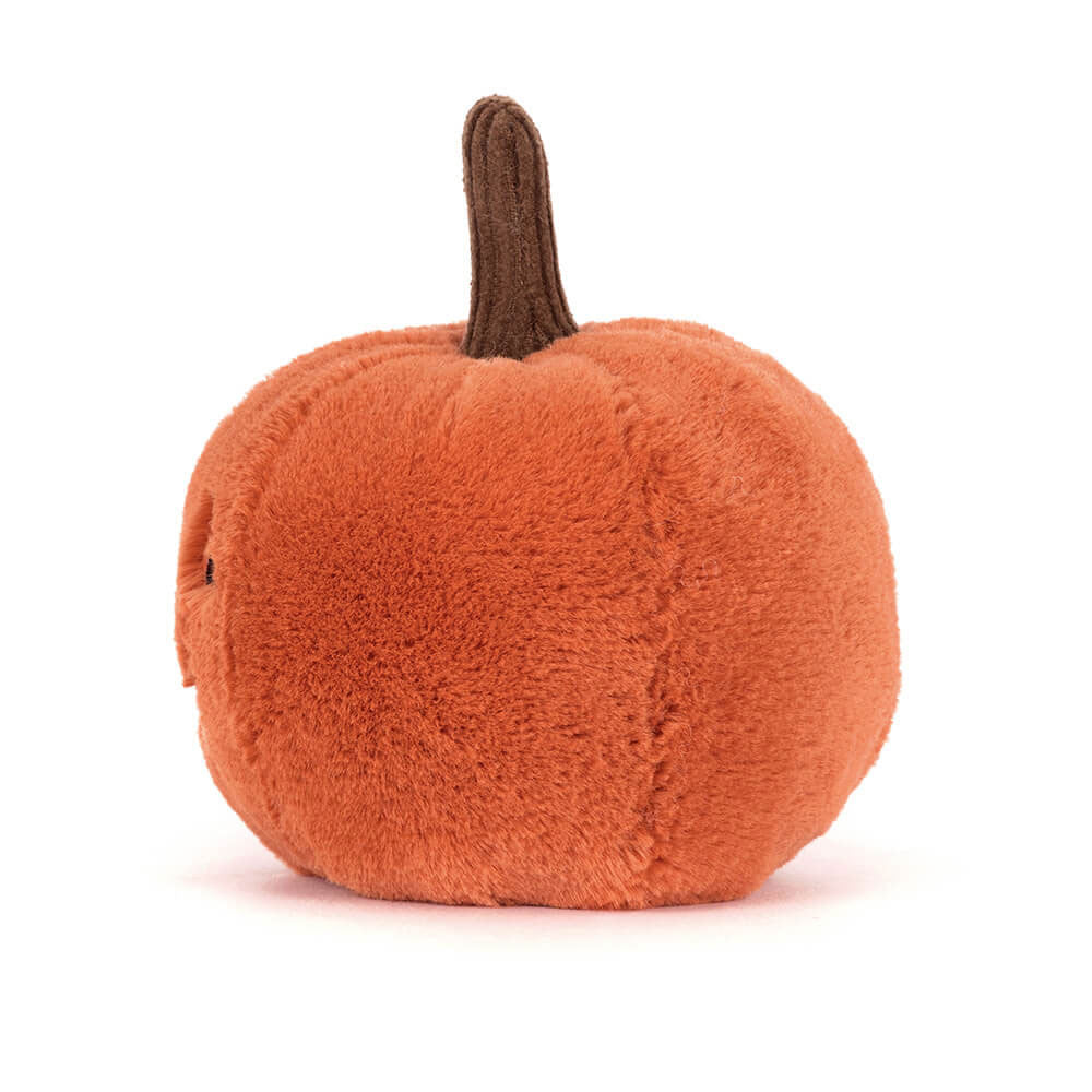 Seitenansicht Ooky Jack O Lantern von Jellycat.