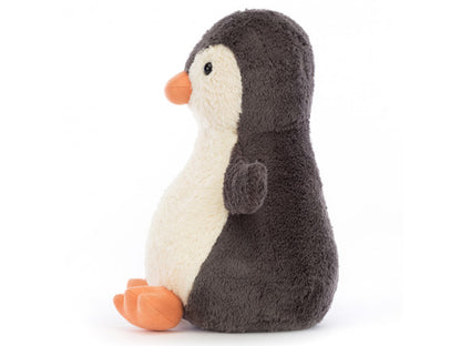 Seitenansicht Peanut Penguin large von Jellycat.