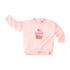 PAPA LOBSTER Pullover CUPCAKE Rosa aus Kaschmir für Babys, Kinder und Teens von vorne