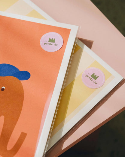 Poster "Aerobic-Katze" (30 x 40 cm)