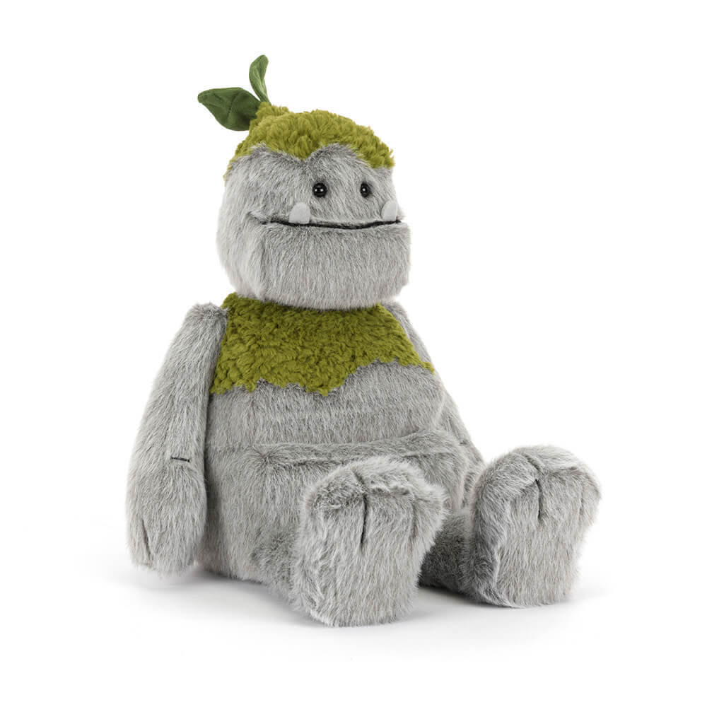 Jellycat Rockleton Kuscheltier Steinwesen auf vier Beinen mit Moos erkundet ruhig die Natur