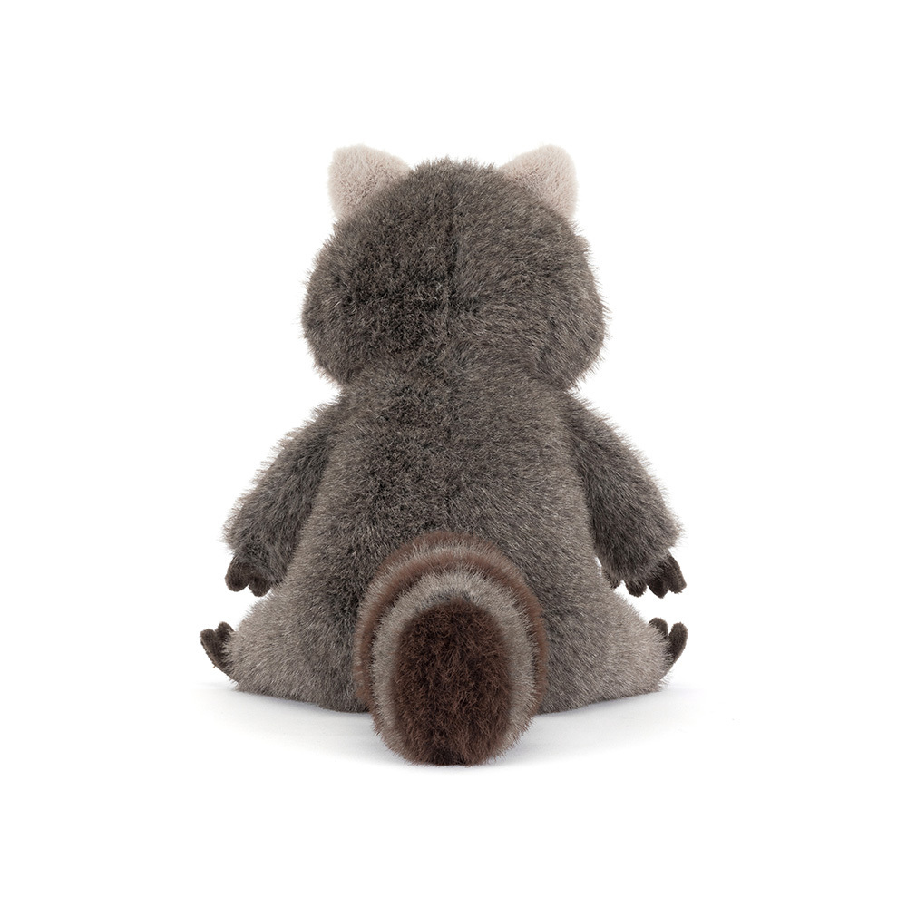 Jellycat Trixiwoo Raccoon Kuscheltier Waschbär mit neugierigem Blick süßes weiches Plüschtier