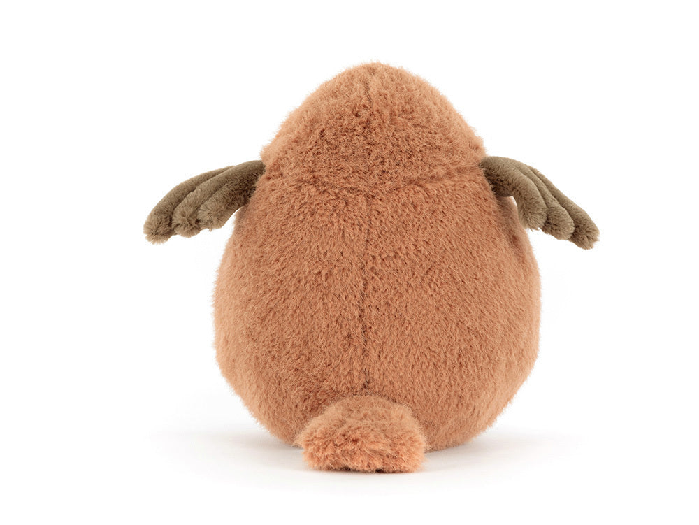 Rückansicht Plum Robin von Jellycat.