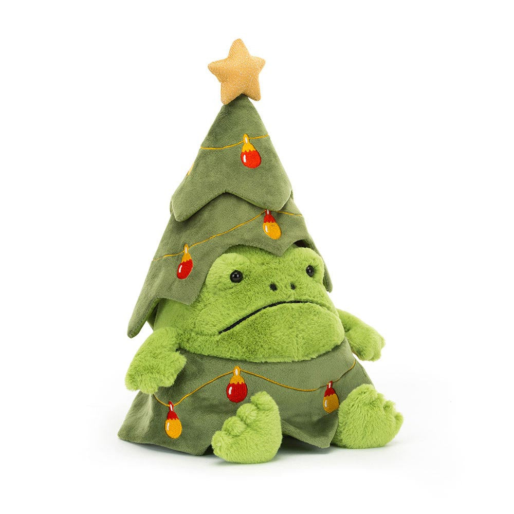 Ricky Rainfrog Christmas Tree von Jellycat.