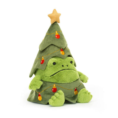 Ricky Rainfrog Christmas Tree von Jellycat.