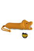 Löwen-Taschenlampe in hellbraun für Kinder von Rabbit & Friends aus weichem Silikon