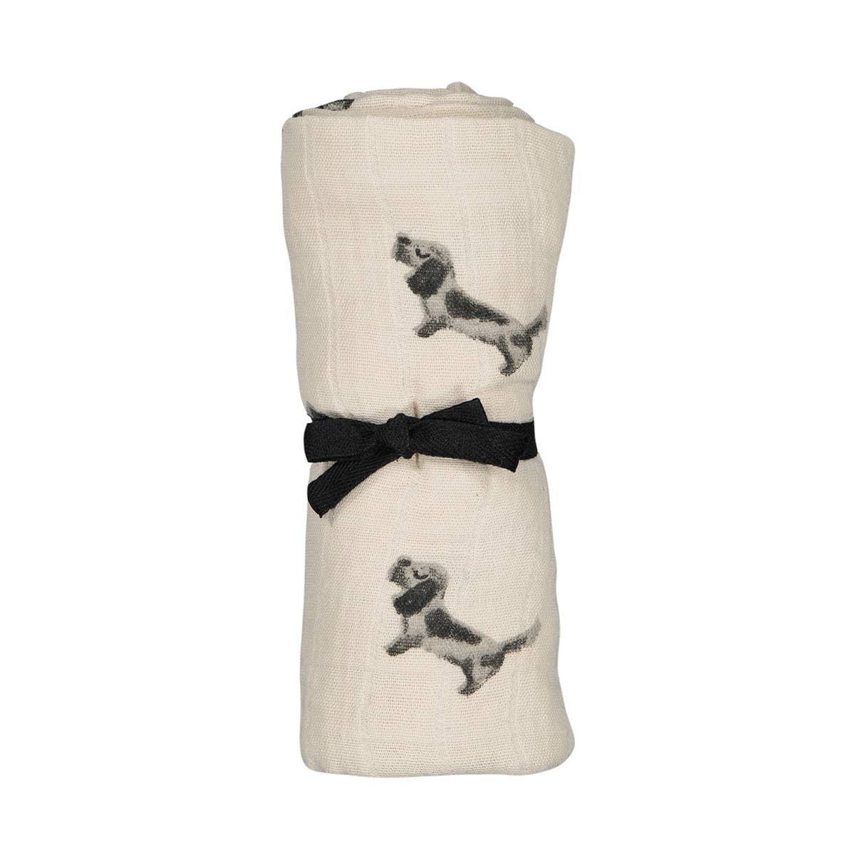 Swaddle Bianca, 110 x 110cm teckel greige