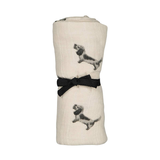 Swaddle Bianca, 110 x 110cm teckel greige