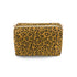 Kulturtasche im Leoparden-Design aus festem Canvas Stoff von Rose in April.