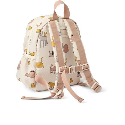 Kinderrucksack für Kindergarten und Vorschule von Liewood Rückansicht.