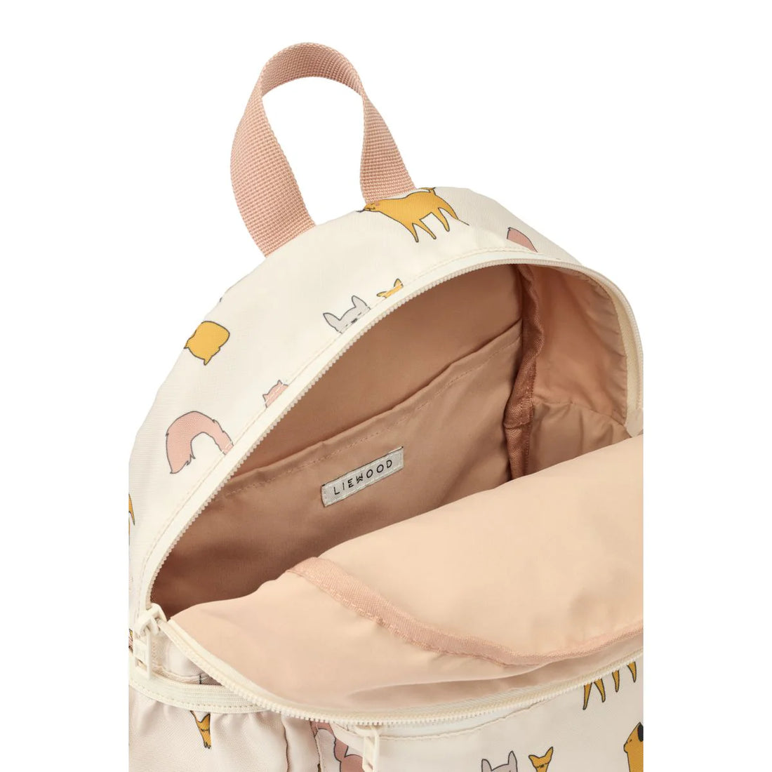 Kinderrucksack für Kindergarten und Vorschule von Liewood Detailansicht.