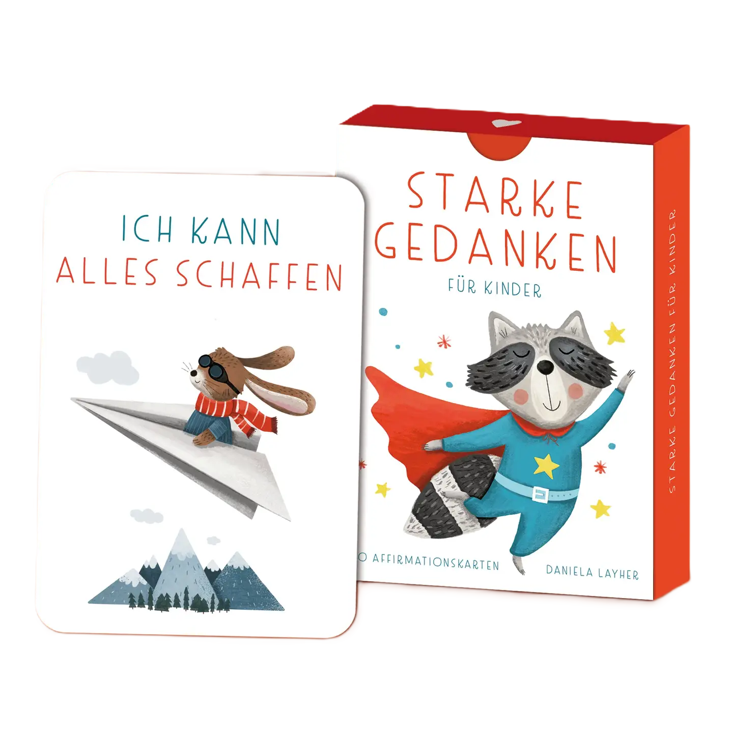 Geschenkidee Affirmationskarten für Kinder zur Einschulung oder als Mutmacher