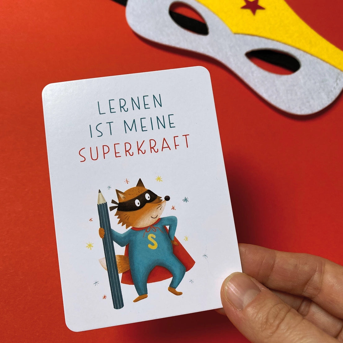 Geschenkidee Affirmationskarten für Kinder zur Einschulung oder als Mutmacher