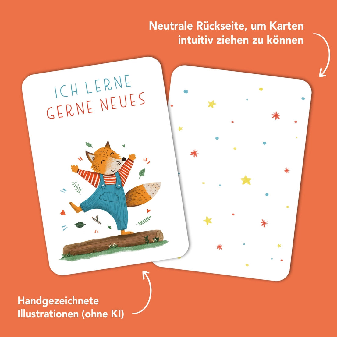 Geschenkidee Affirmationskarten für Kinder zur Einschulung oder als Mutmacher