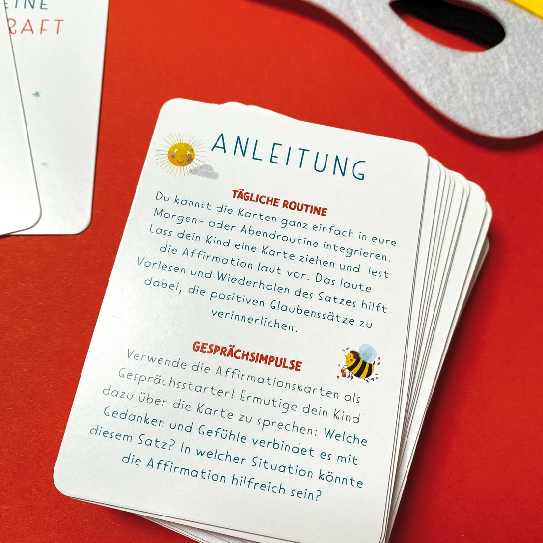 Geschenkidee Affirmationskarten für Kinder zur Einschulung oder als Mutmacher