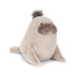 Jellycat Roarwell Sea Lion Kuscheltier Seehund mit kleinen Flossen und weichem grau-braunem Fell