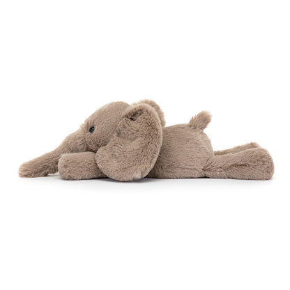 Ein Elefant zum Verlieben! Der kleine Smudge Elephant von Jellycat. Als limitierte Version ist er um so begehrter.