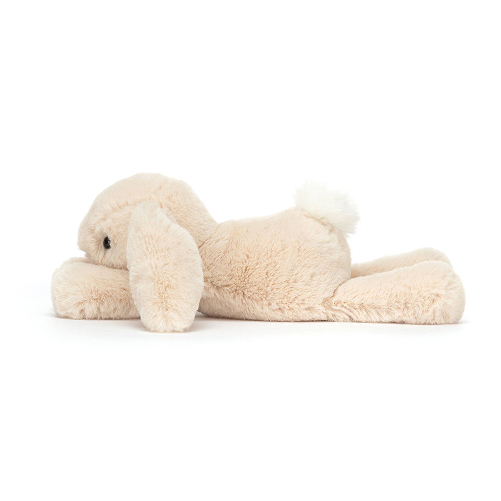 Smudge Rabbit (tiny) von Jellycat Seitenansicht.