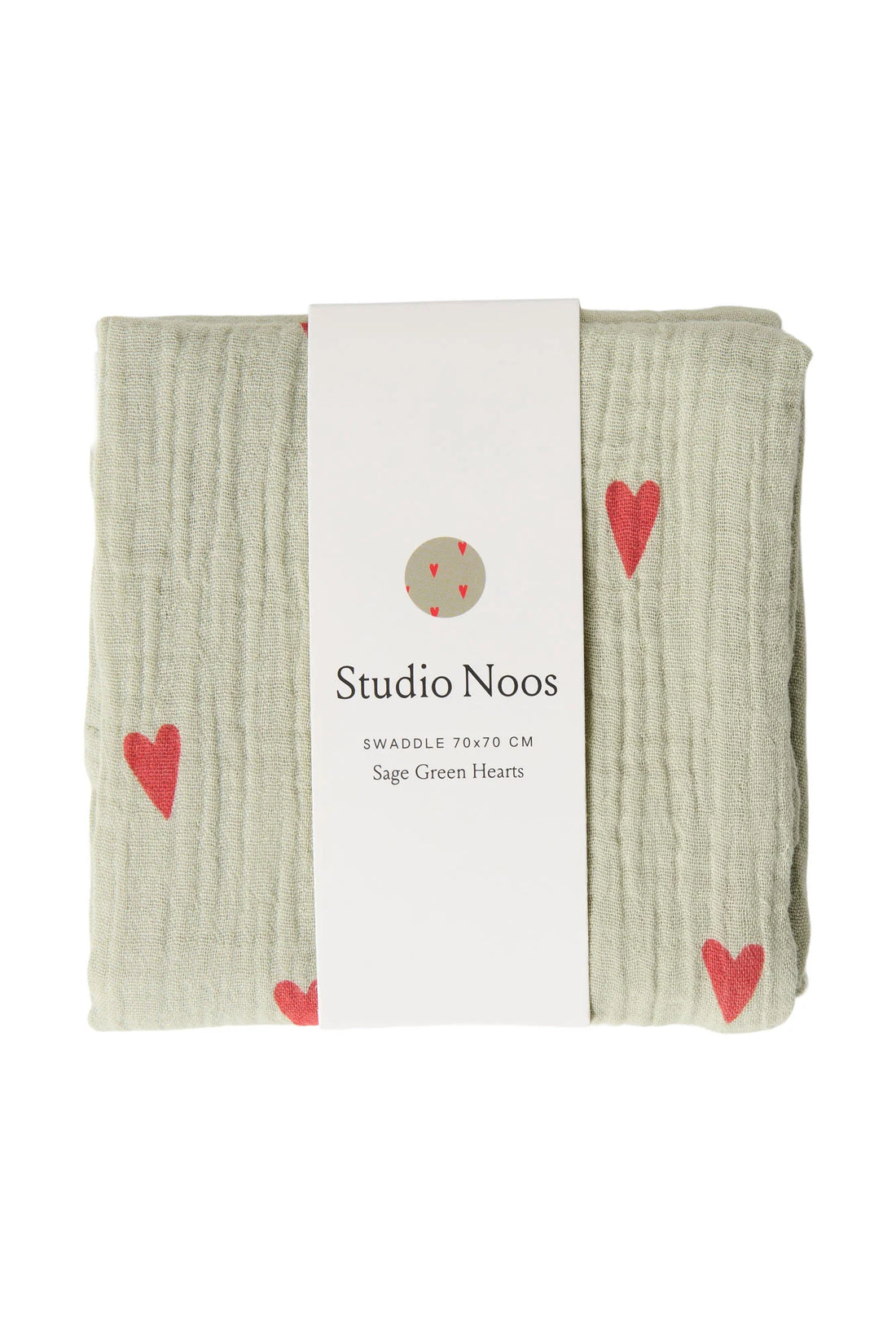 Swaddles von Studio Noos. Schönes bedrucktes super weiches Stilltuch, Pucktuch oder Wickelunterlage aus Biobaumwolle. 