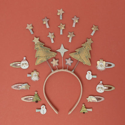 Haarspangen Santa und Christmas Tree Clic Clacs von Mimi und Lula 