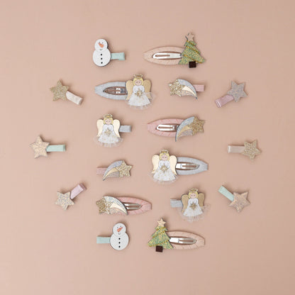 Haarspangen Santa und Christmas Tree Clic Clacs von Mimi und Lula 