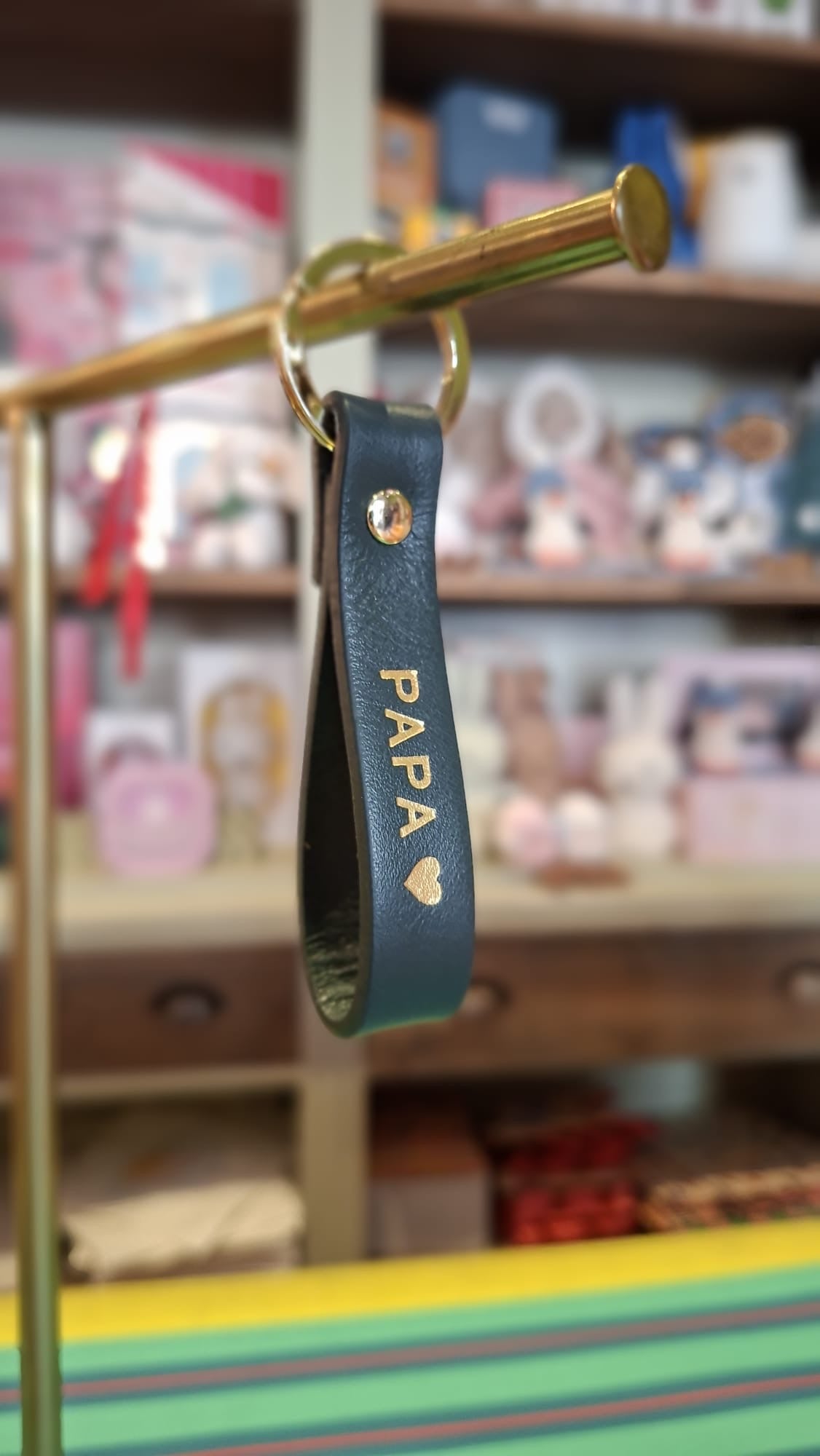 Love Papa &quot;Leder-Schlüsselanhänger&quot;