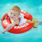 Schwimmtrainer für Babys ab 3 Monaten und Kleinkinder bis 4 Jahre. Die Schwimmhilfe gibt Sicherheit für Anfänger beim erlernen des Schwimmens.