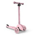 Scoot and Ride Highwaykick 3S, Rose, höhenverstellbarer Lenker mit LED Räder und klappbarem Rahmen