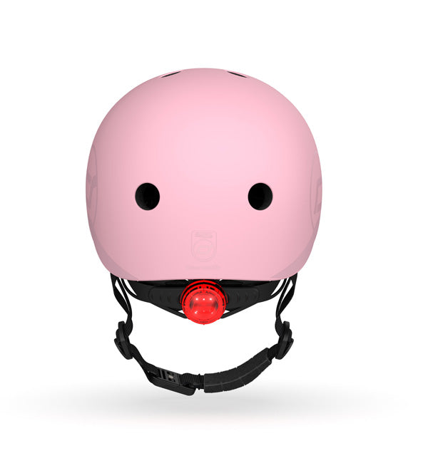 Scoot &amp; Ride Kinderhelm S-M in Rose, sicherer Kinderhelm für Mädchen - für Roller, Laufrad und Fahrrad
