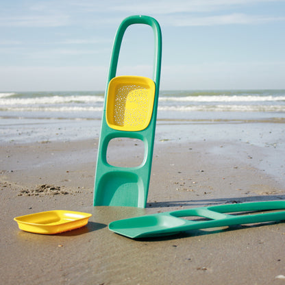 Scoppi - lagoon green + yellow stone