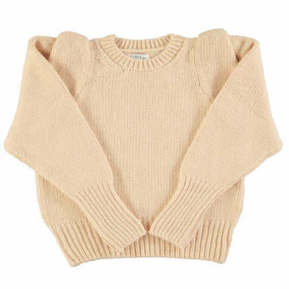 Der Sisters Department Strickpullover, Ecru setzt ein modisches Statement