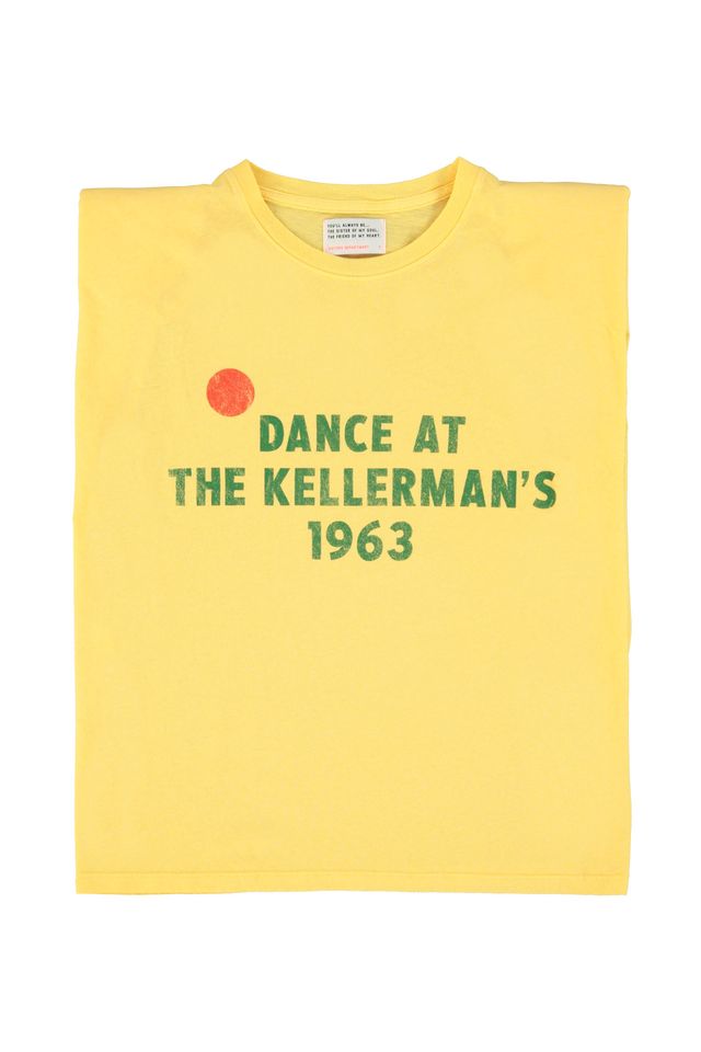 Sisters Department Sleeveless T-Shirt mit Print "Dance at the Kellerman&