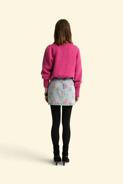 Strickpullover Soft Knit I Fuchsia