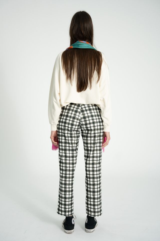 Sisters Department Sweatshirt "Dance Society" in Ecru aus 100% Bio-Baumwolle