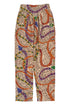 Sisters Department Hose aus gewebtem Stoff in angesagtem Multicolor-Snake-Print