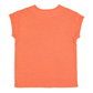 Short Sleeve T-Shirt Damen aus Leinen, orange