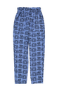 Trousers Damen, tigers allover blue