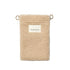 Phone Bag aus Teddystoff in ecru von Studio Noos. Jede Tasche ist ein Unikat.