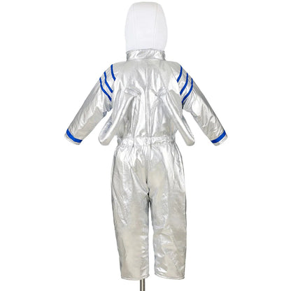 Astronautenkostüm "Spaceman" für Kinder von Souza, verschiedene Größen, Silber mit blauen und roten Details